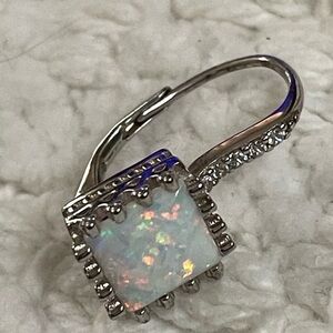 Opal and Cubic Zorconia